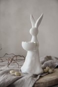 Majas kanin med ljushållare för värmeljus